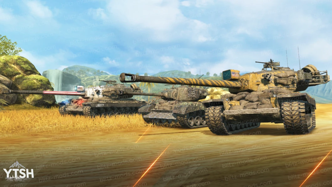 改建包“ Hell on Wheels”(T26E5,T34,T34 1776)