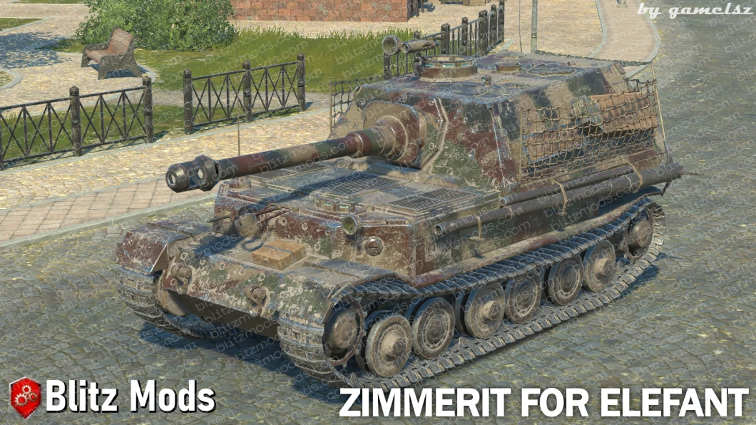 Zimmerit for Elefant