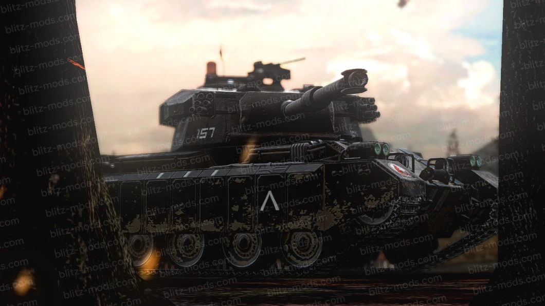 皮肤 "Arrow of Justice" 适合 Vickers Light