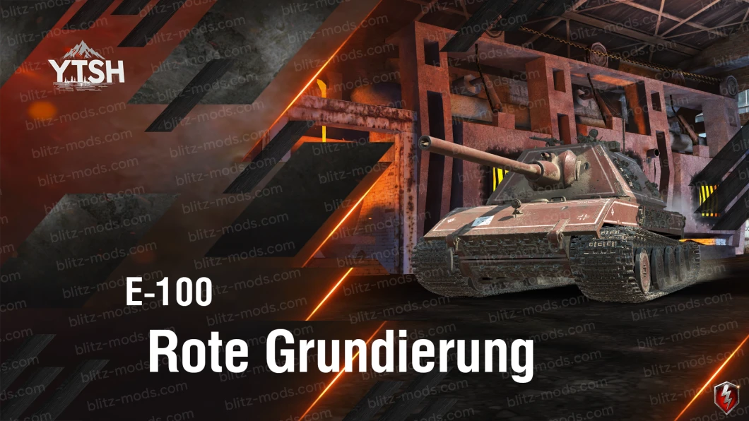 改造 E-100“Rote Grundierung”