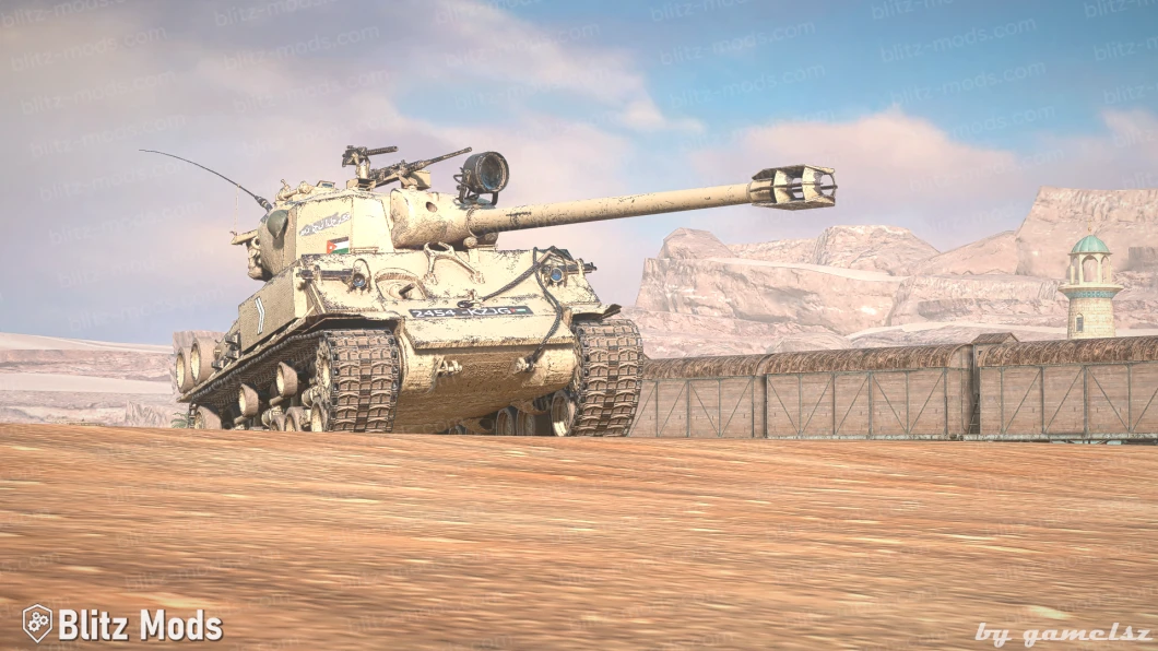 Remodeling Jordanian M50/1 Super Sherman (M4 Rev.)