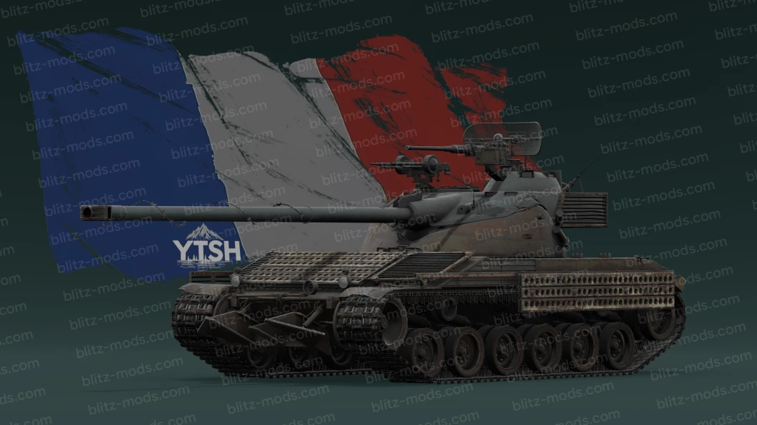 改造蝙蝠.-Chatillon 25t“Arlequin Ter”